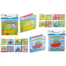 PS150: Soft PVC & Foam Baby Learning Bath Book